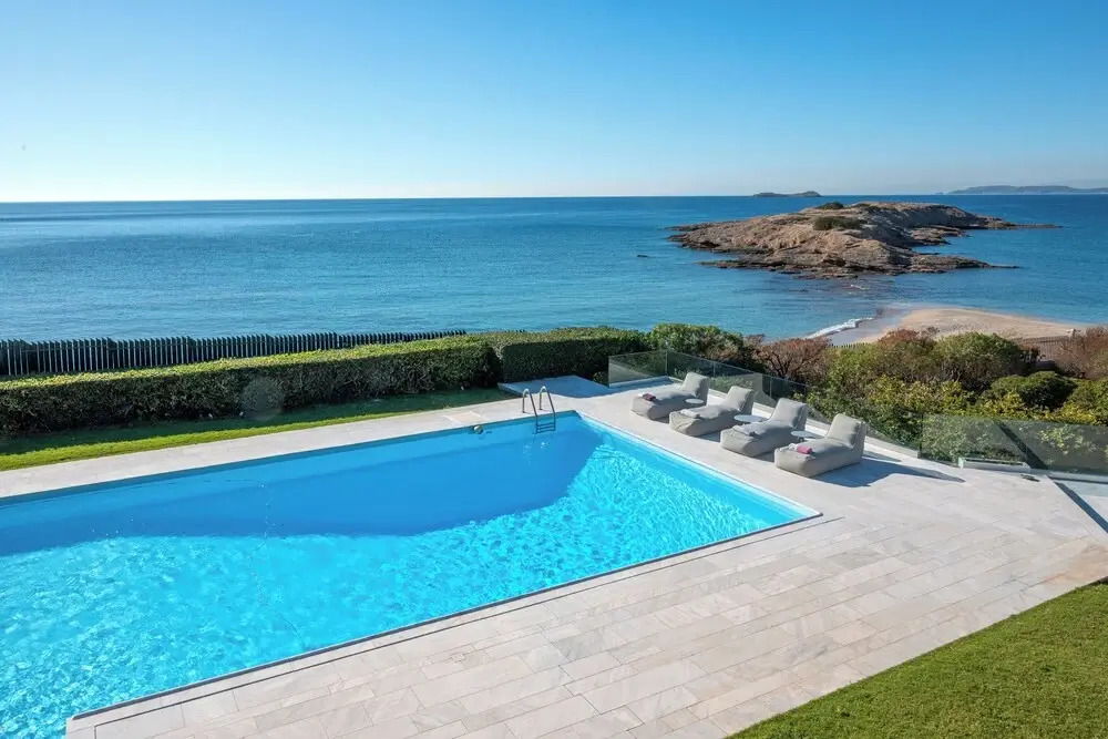 Paradise Beachfront Villa Athenian Riviera