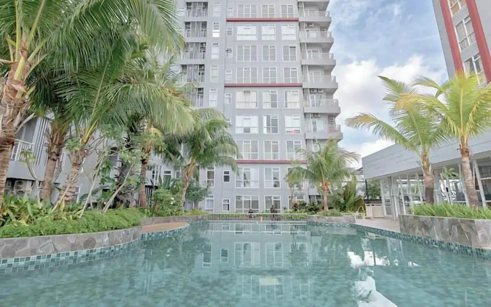 Spacious 1Br With Working Room At Vida View Makassar Aparment