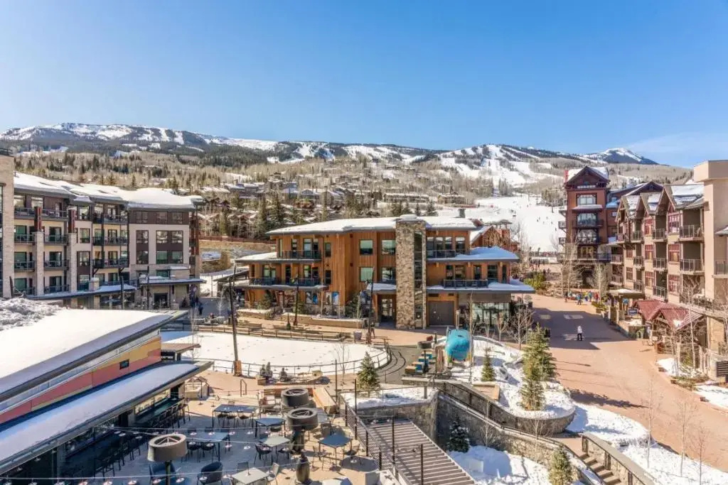 Luxury Ski in, Ski out 2 Bedroom Mountain Resort Vacation Rental in the Heart of Snowmass Base Village