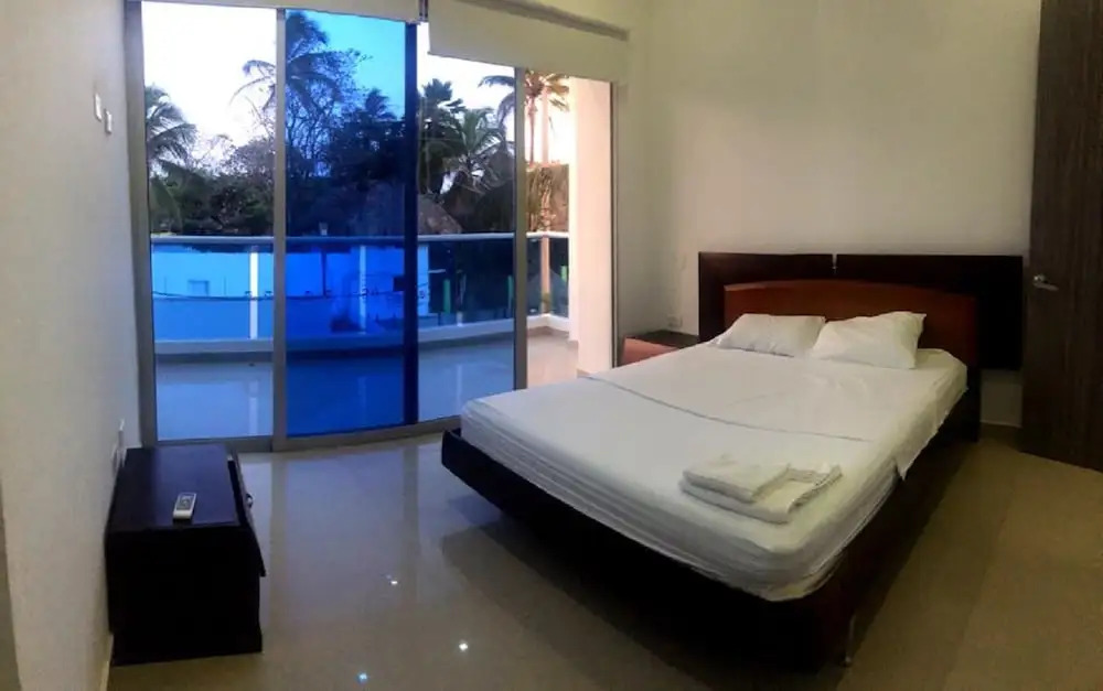 6mb-1 Mansion In Cartagena On The Beach With Air Conditioning And Wifi