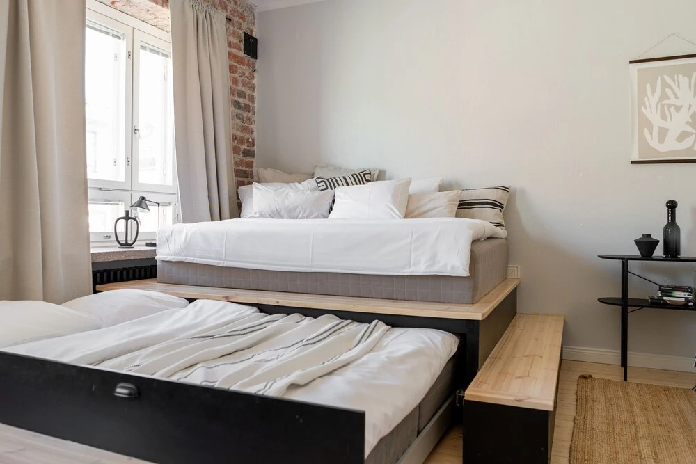 Compact studio in Punavuori for 4 people