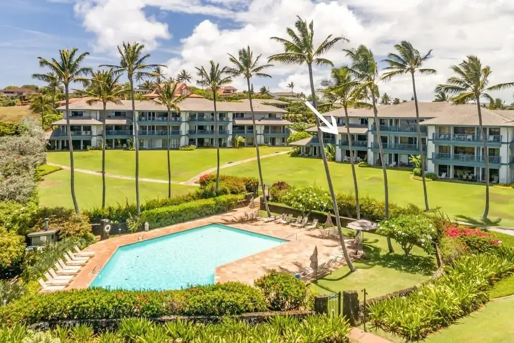 Kauai Poipu Sands 222 2 Bedroom Condo