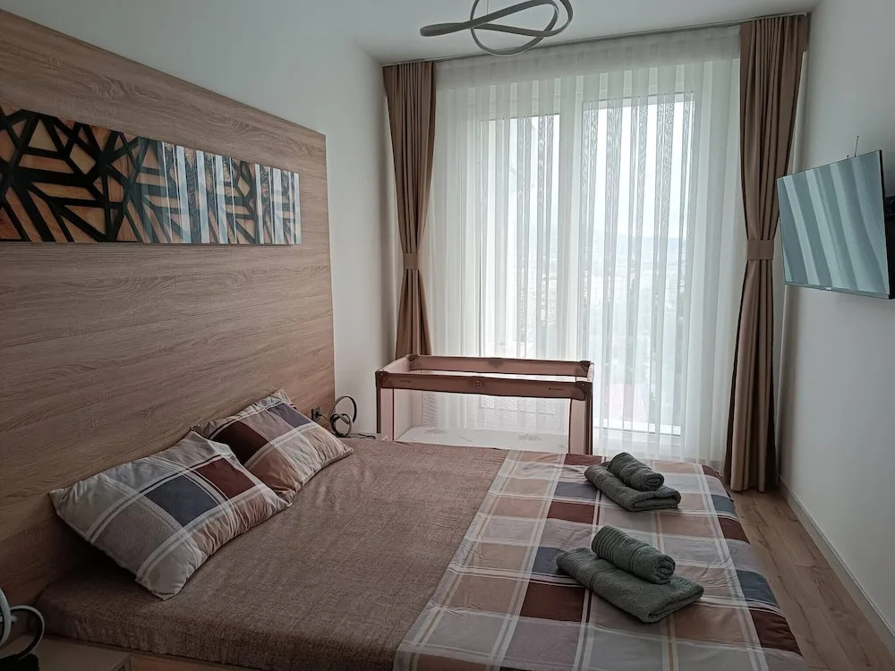 19th Floor Condo in Cevahir with pool fitness