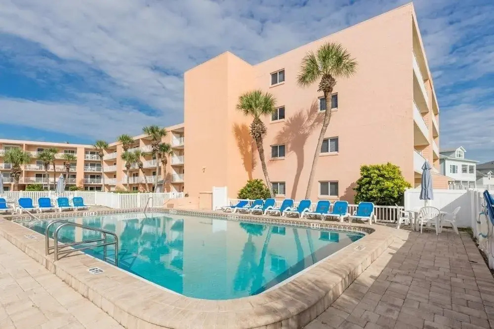 St. Augustine Beach 323: Pool, Views & Comfort 2 Bedroom Condo