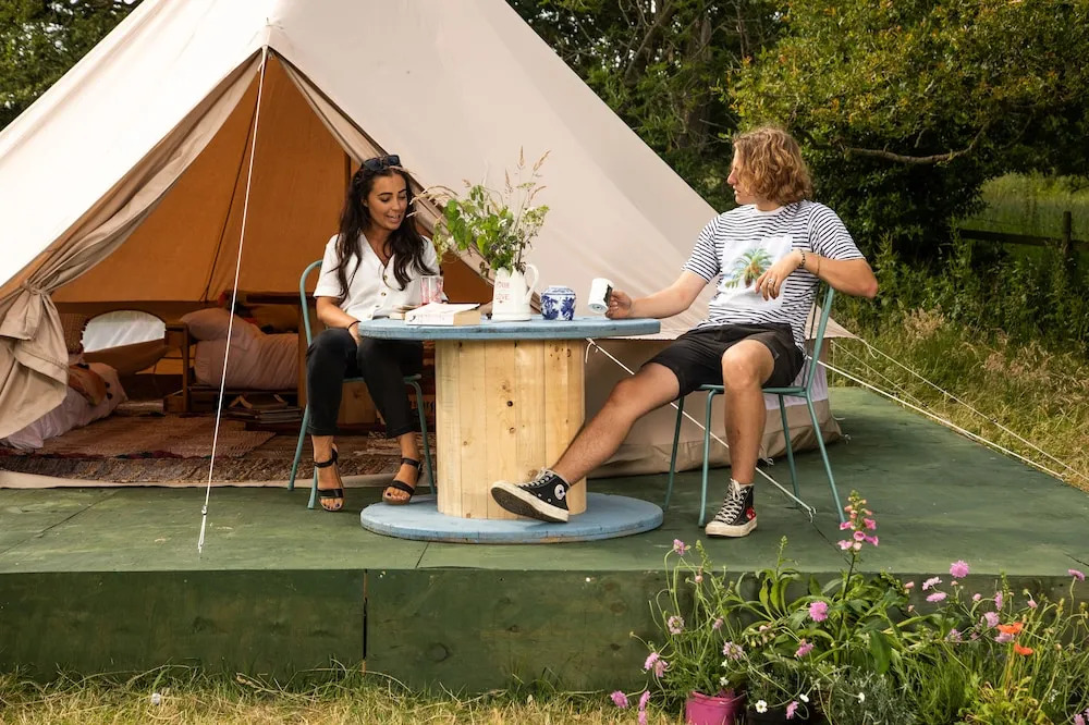 She Sells Seashells Bell Tent Love Zone