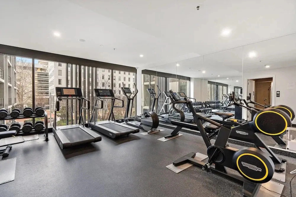 Sleek 1-bed Canberra Flat With Gym & Sauna Access