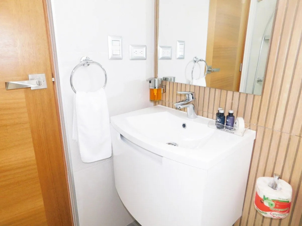 Design 1 King Bed Apt. In Piantini Center With Gym