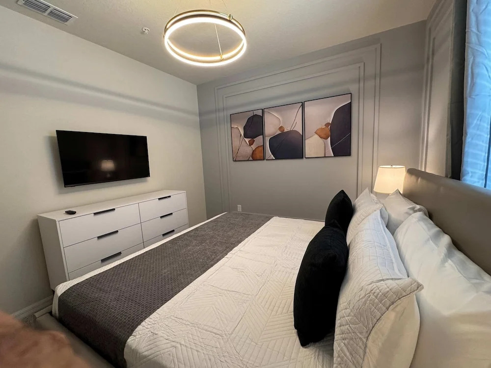 Magical 5BR w Pool Minutes From Disney 16161
