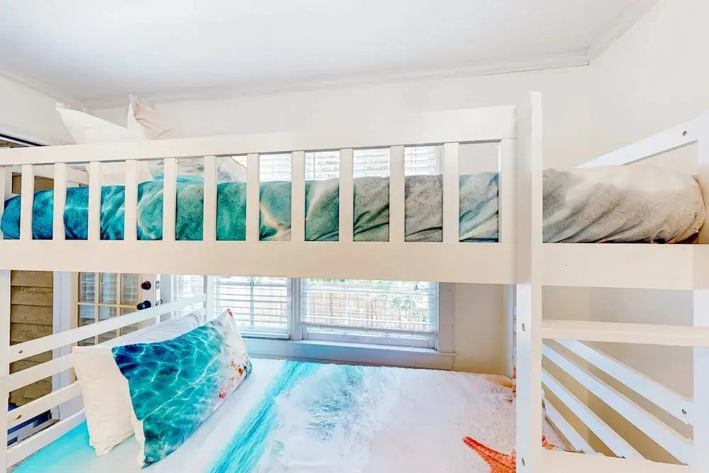 Classic Coastal Home With Game Room & Private hot tub - Walk to Beaches