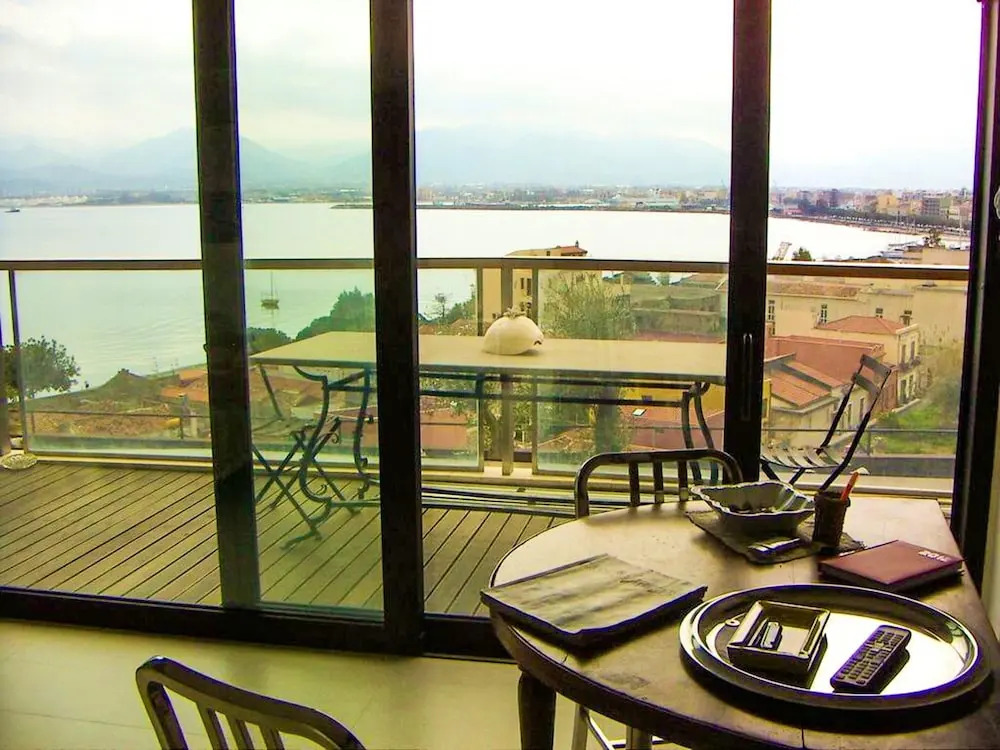 Apartment With one Bedroom in Milazzo, With Wonderful sea View, Pool A