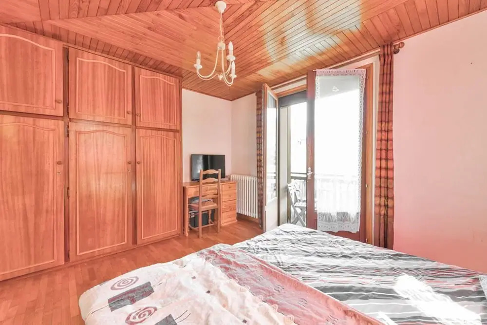 Apartment With 2 Bedrooms in La Perrière Courchevel, With Wonderful Mountain View, Furnished Garden and Wifi - 6 km From the Slopes
