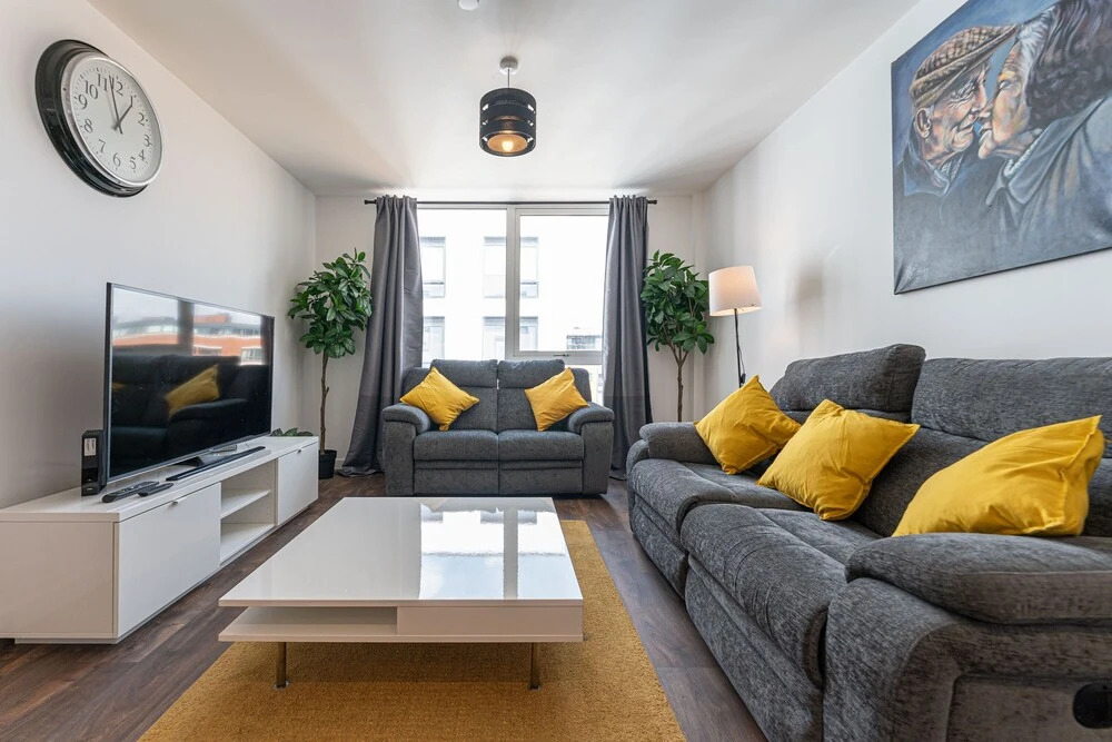 Stylish 2 Bedroom Apartment Birmingham
