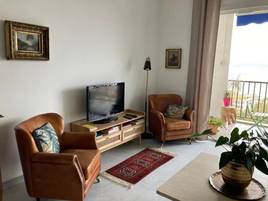 AJACCIO VUE MER, 3 chambres, 6 personnes