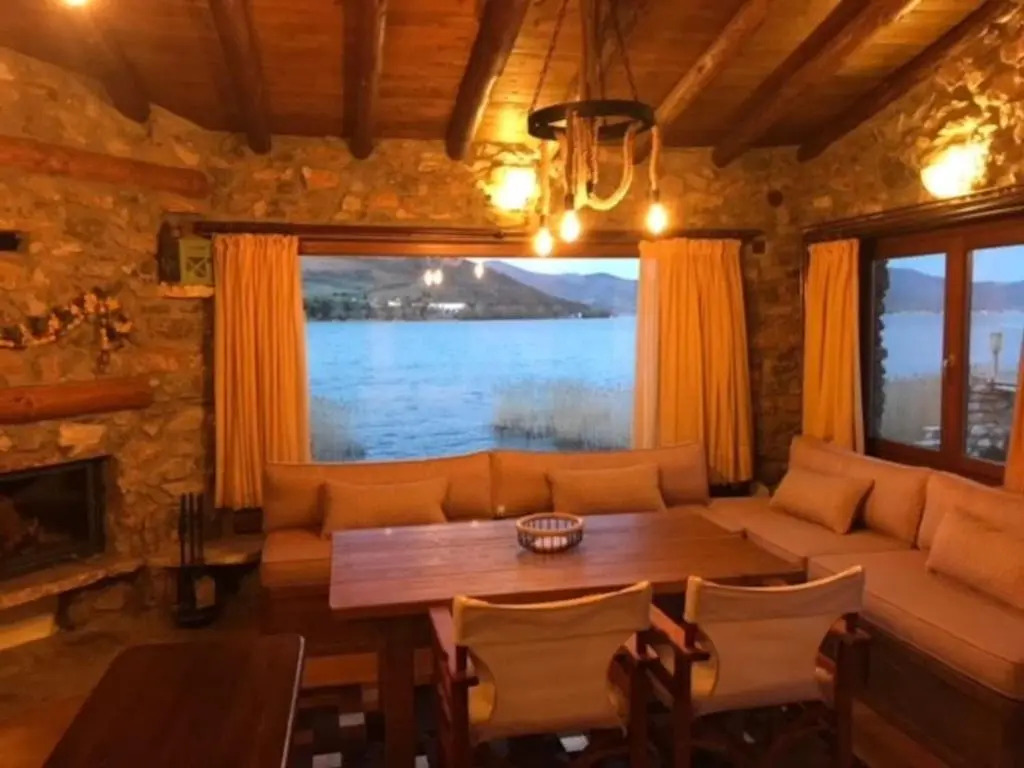 The Little Stone House by the Lake