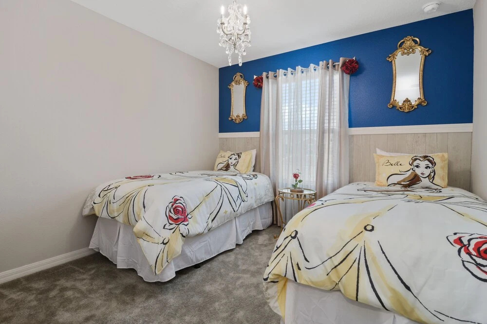 Wonderful 4 Bed Close to Disney w Gameroom 5150
