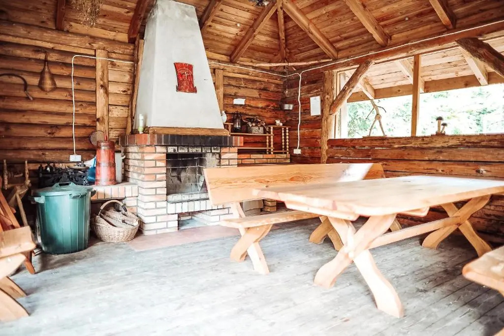 Leśny Zakątek balia kąpielowa ognisko sauna basen rowery w cenie pobytu Realizujemy Podlaski bon turystyczny