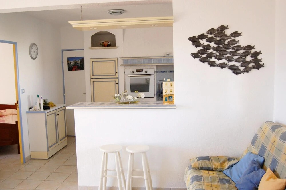 Apartment With 2 Bedrooms in Valras-plage, With Pool Access, Furnished