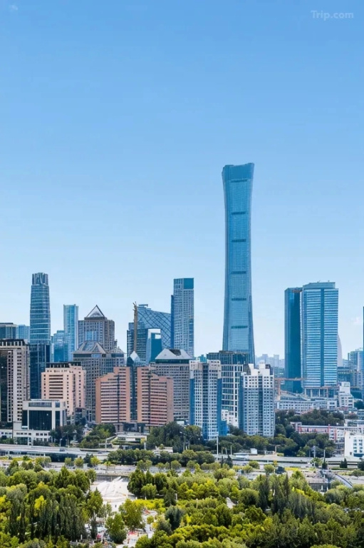 Отель Zhian Beijing Guomao Subway Station Jianwai Soho Store