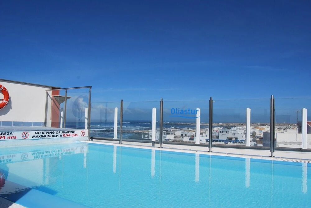 Apartment With 2 Bedrooms in El Cotillo, With Wonderful sea View, Pool
