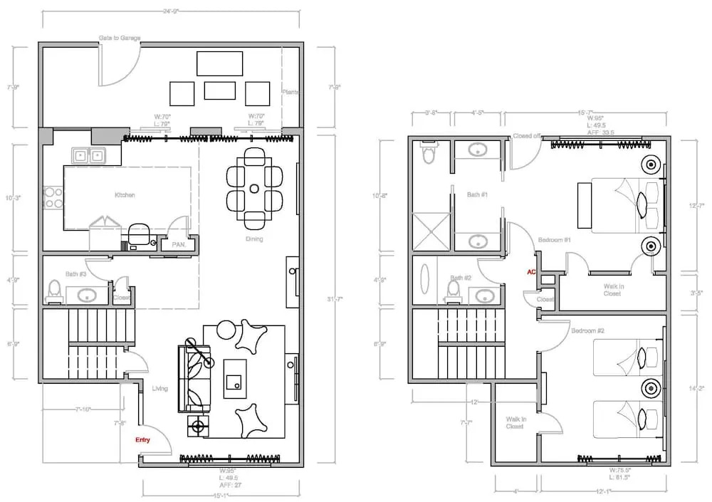 Sleek 2BR Townhome Old Town by WanderJaunt