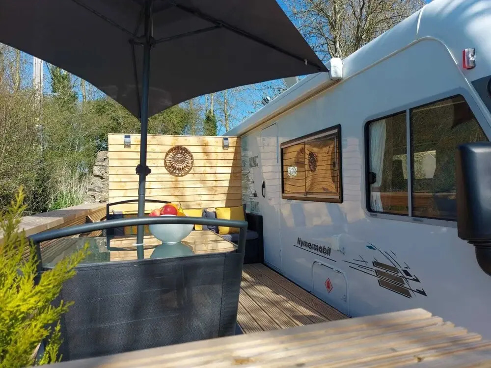 Large Static Motorhome-stunning Countryside Views