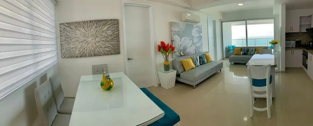 2 Bedroom Beachfront Apartment 2p1-al2 With Pool And Wifi