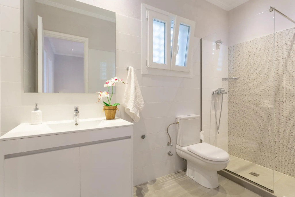 Villa Katerina Large Private Pool Walk to Beach Sea Views A C Wifi Car Not Required - 2359