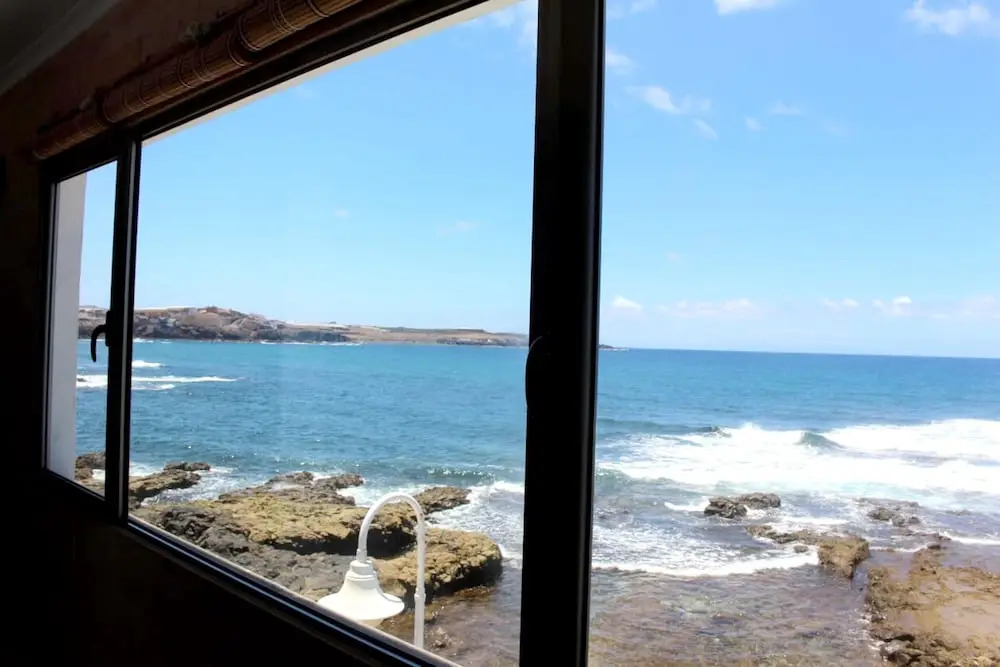 Apartment With 3 Bedrooms in El Agujero, With Wonderful sea View and Wifi - 10 m From the Beach