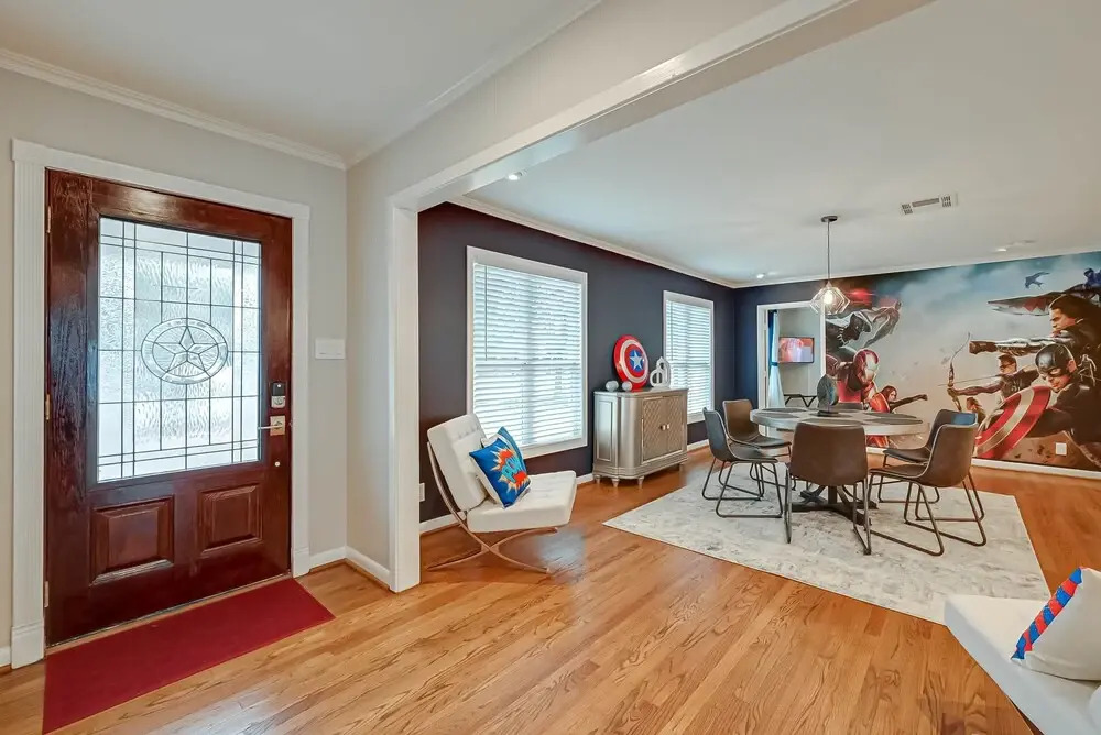 Relax Central in Houston, 10 Mins to Galleria, Work-cation, 4 Bdrms, 3 Baths