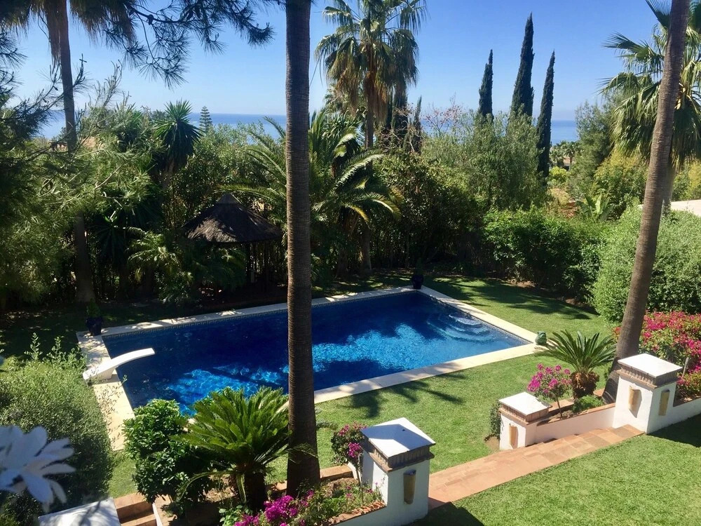 Villa With 4 Bedrooms in Marbella, With Wonderful sea View, Private Po