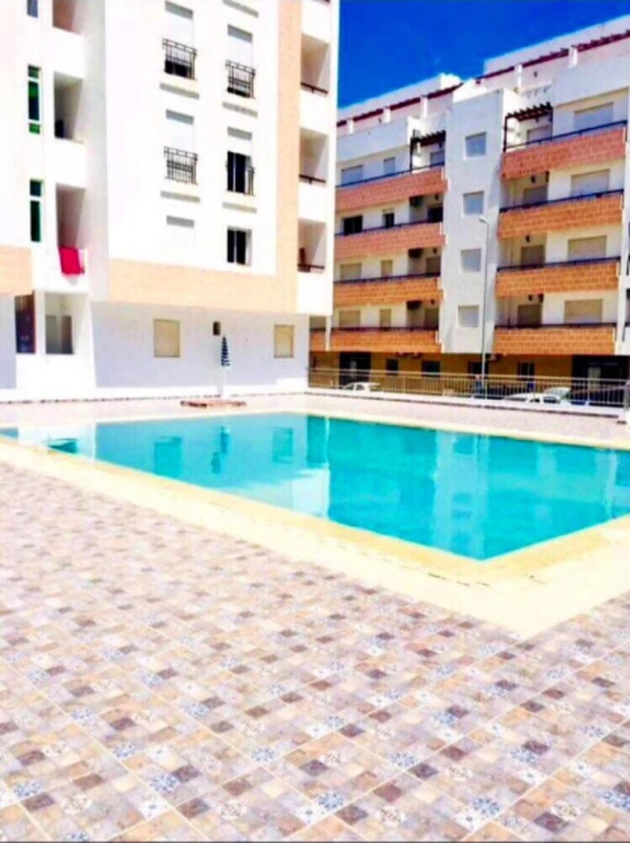 Apartment With 3 Bedrooms In Tanger, With Shared Pool, Furnished Garden And Wifi - 6 Km From The Bea