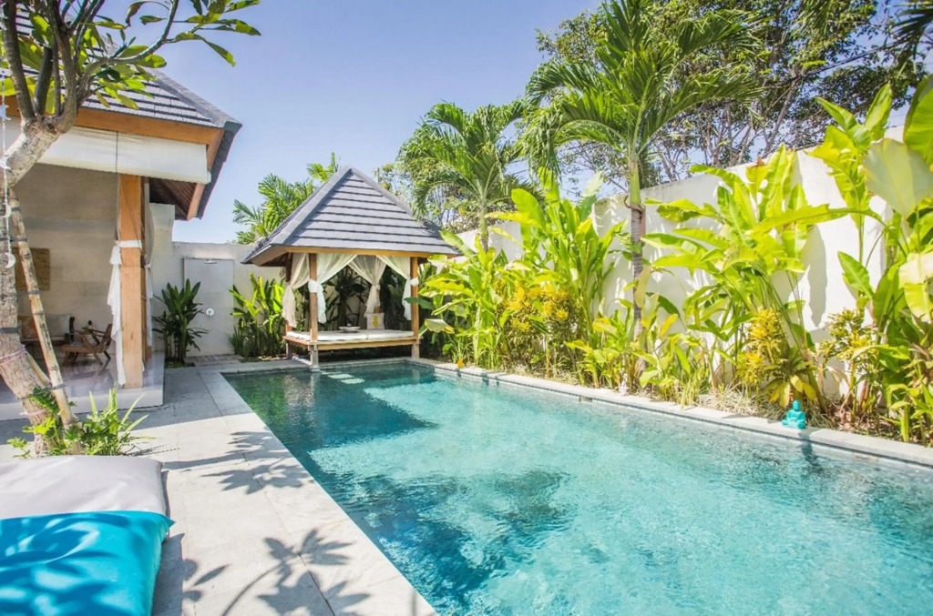 Family three bed room neil villa private pool
