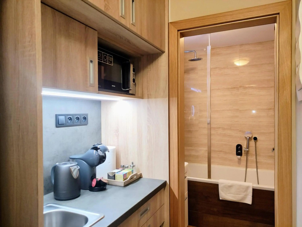 APARTMÁN RESIDENT HARRACHOV C308 Horský apartmán 2KK s velkou terasou a vlastním parkováním v garáži