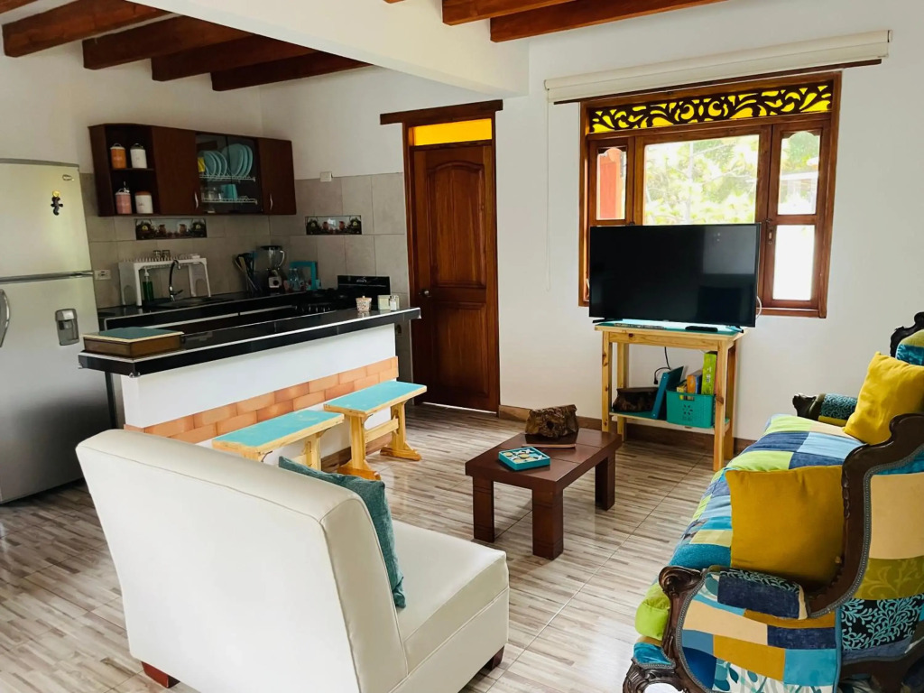 Casa turquesa
