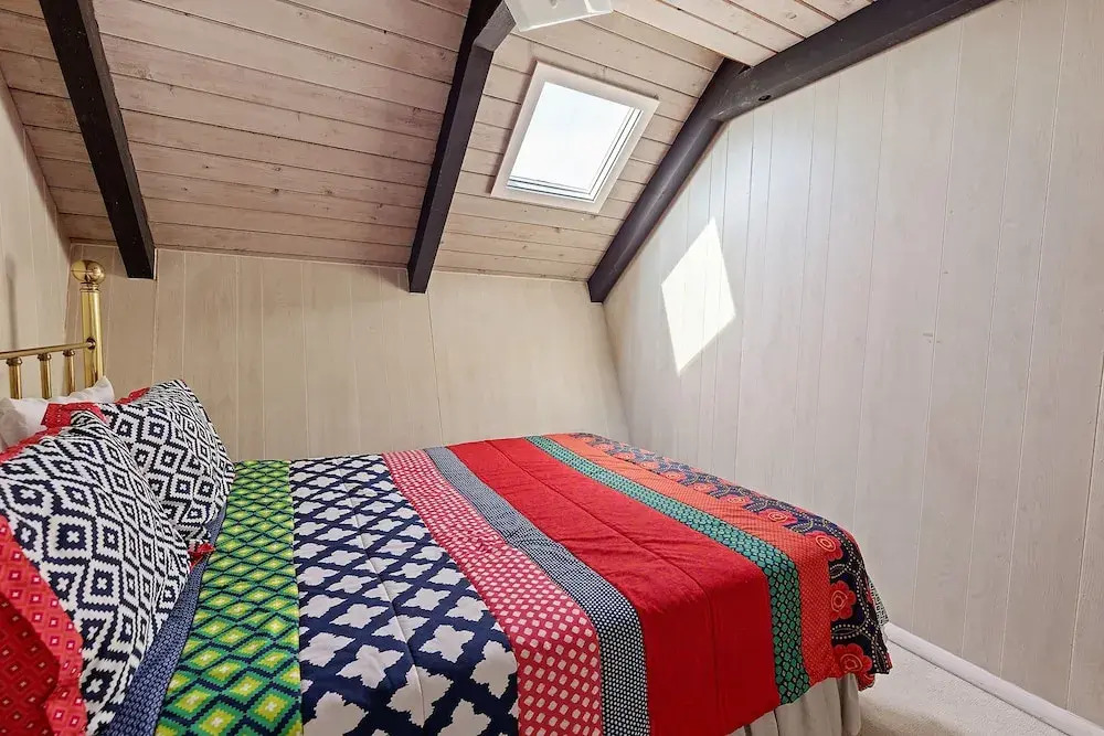 A-frame Beach House Steps From the Ocean With Deck & Central AC