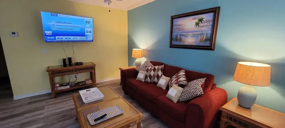 Brand New Inside 1/2 Block to Beach Fun Pool 2 Bedroom Home by Redawning