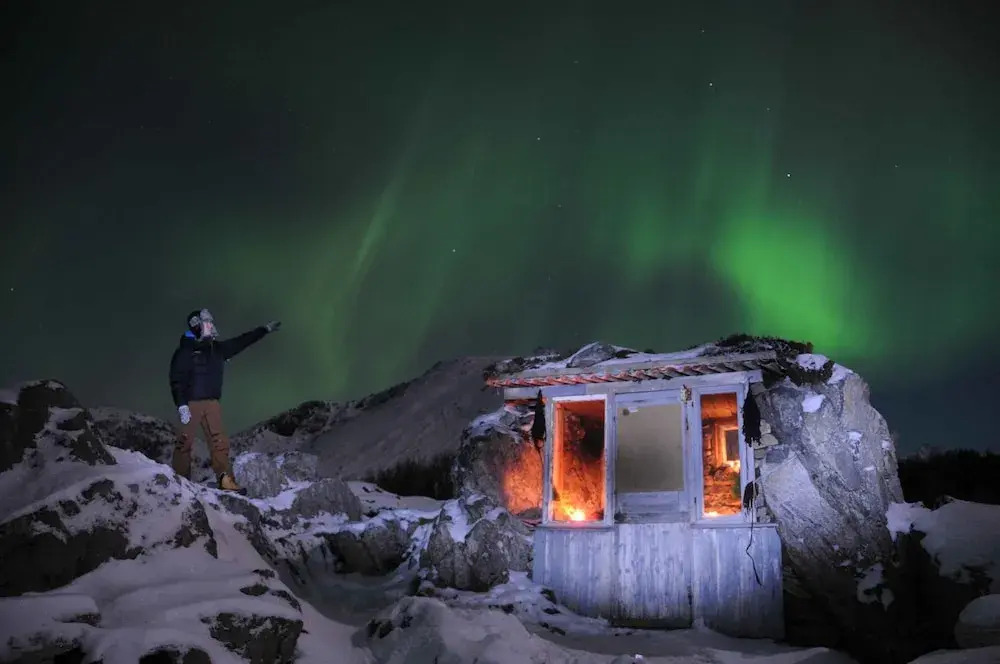 Borghildstua Feriehus Romslig feriehus med panoramautsikt mot havet og Lofotfjellene
