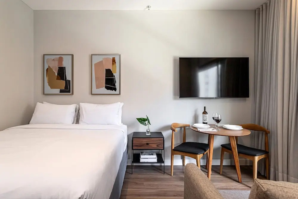 Apartamentos mobiliados com excelente vista e localização - Higienópolis