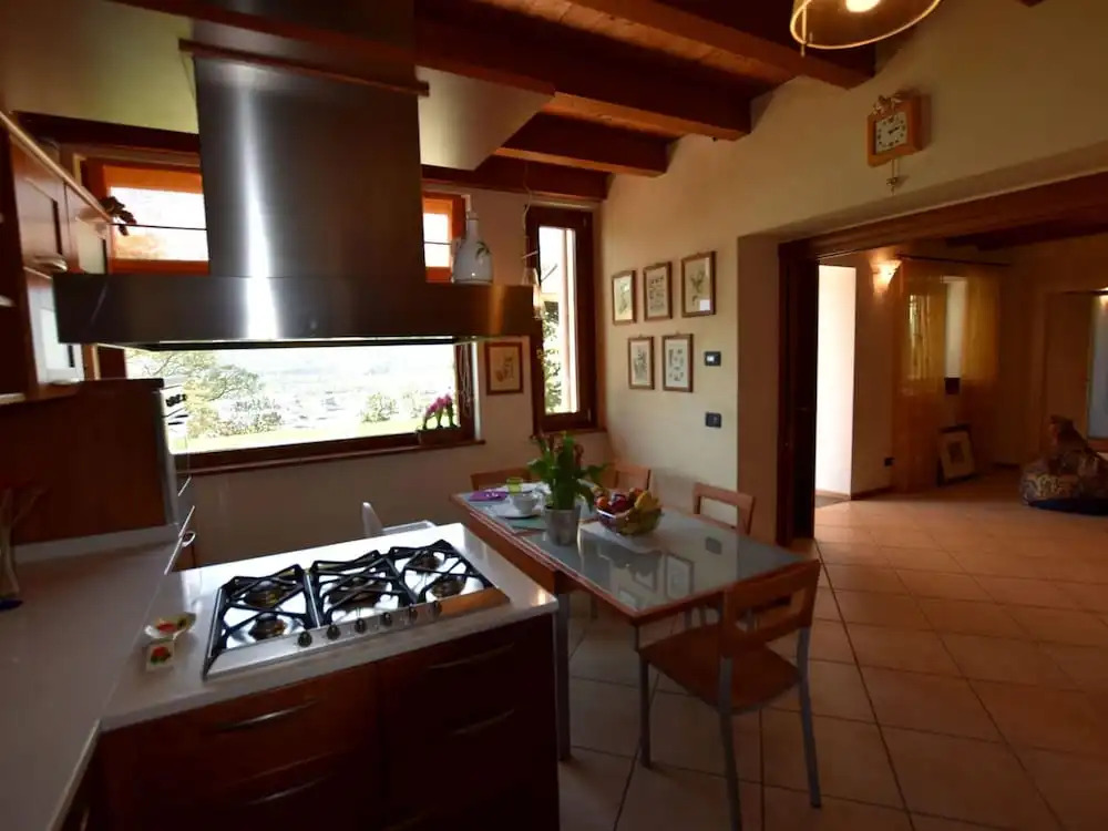 Classy Villa in Pisogne with Garden, BBQ, Pool, Sun-loungers