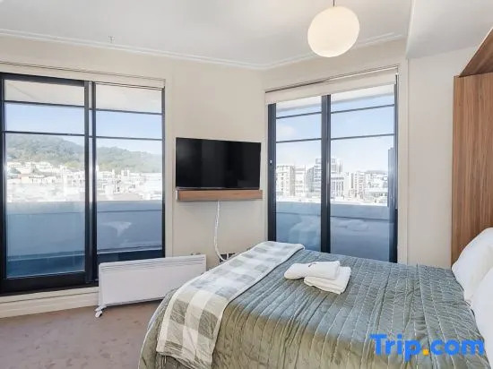 1BR Studio in Te Aro - City Lookout
