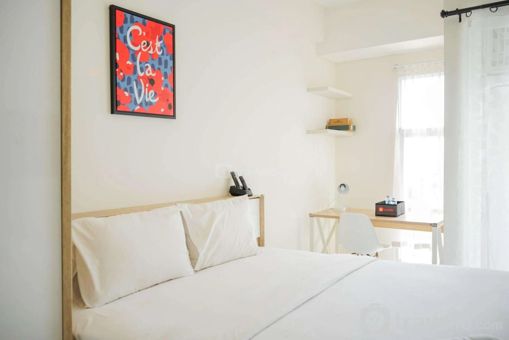 Cozy and Simple Studio Apartment at Akasa Pure Living BSD