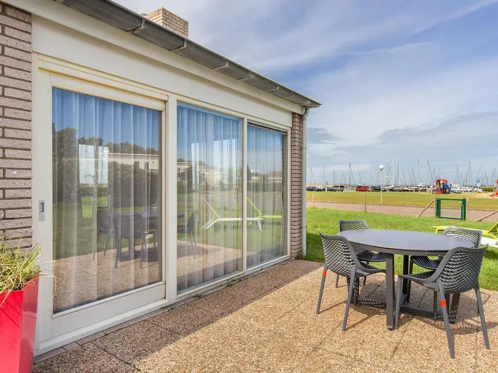 Uniquely Located Holiday Home With a View of the Marina and the Oosterschelde