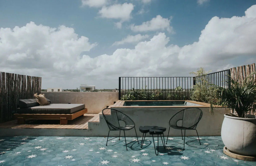 Modern & Luxury 3BR Penthouse | Aldea Zama | Private Hot Tub | Nature Vibes | WiFi