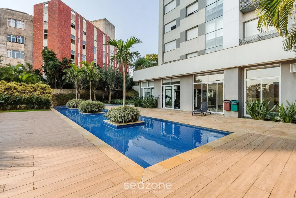 Loft de luxo com Garagem no Petrópolis AHO1402