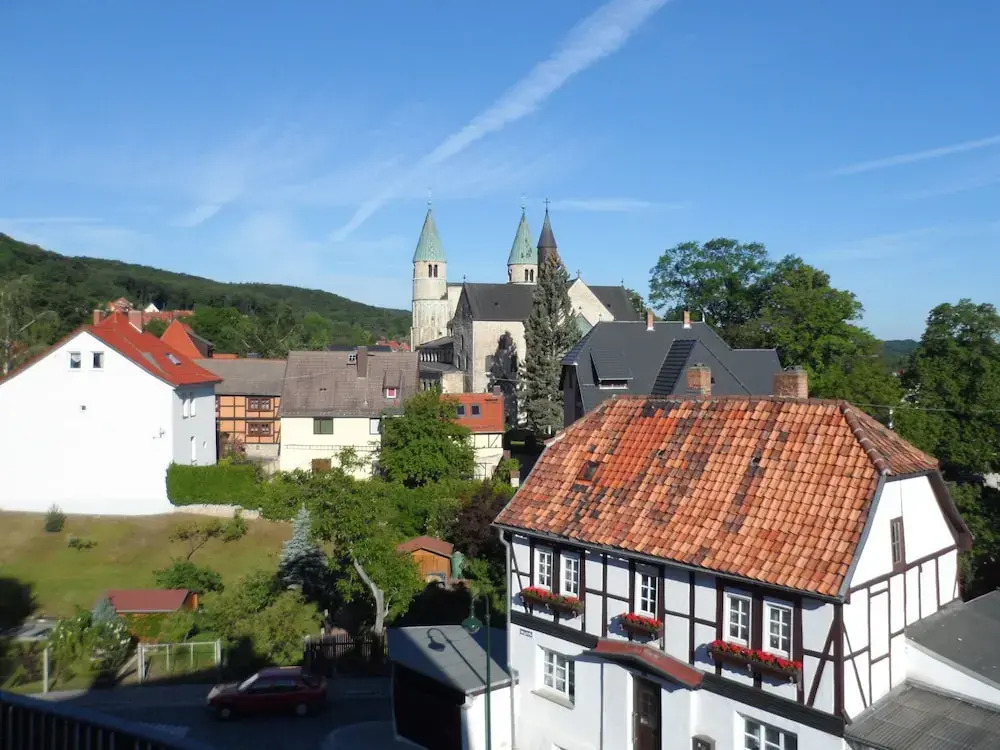 Apartment in Gernrode in the Harz With Amazing View of the Town