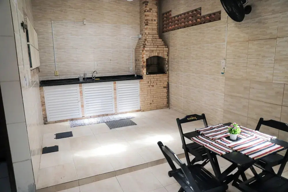 Casa de Praia Pet Friendly com Churrasqueira e Ar