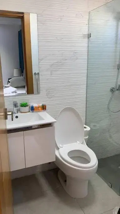 1BR modern centric apartment Pool, gym, rooftop Santo Domingo