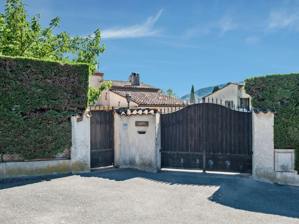 Holiday home in La Roquette sur Siane with furnished garden