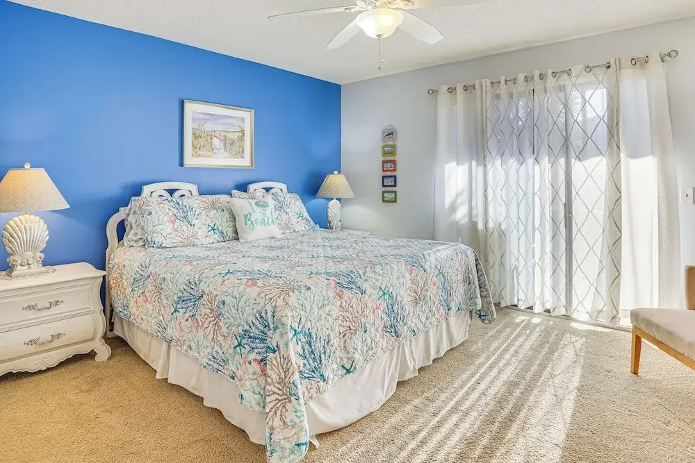 Walk to Beach: PCB Gem w/ Community Pool Access!