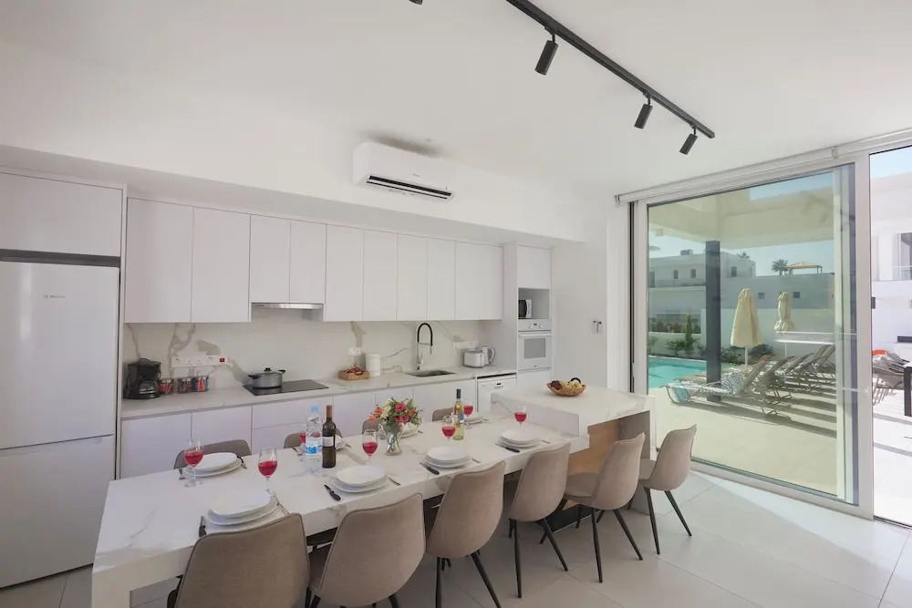 New 5 Bedroom Villa With Pool in the Center of Ayia Napa l Kube Villa 4